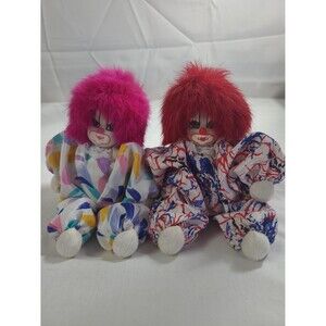 Vintage Q Tee clowns set of 2